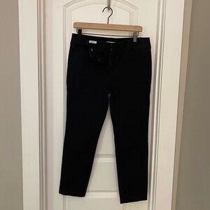 Black LOFT Skinny Ankle Pants